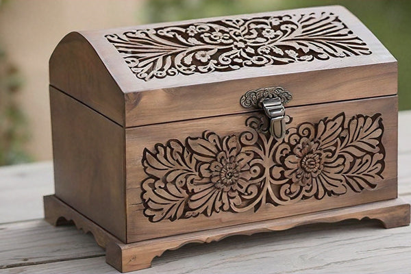 Rustic Wooden Card Box Ideas for Your Special Occasion