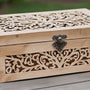 Rustic Wooden Wedding Card Box: A Charming Addition to Your Special Day