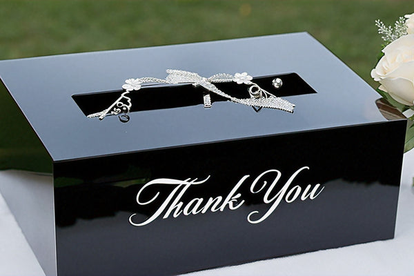 Elegant Acrylic Wedding Card Box Ideas for Your Special Day